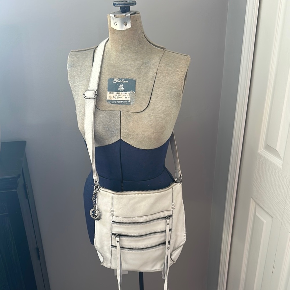 Lucky Brand White Crossbody Bag